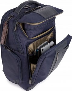 Piquadro Piquadro, BagMotic, Nylon, Backpack, Blue, Laptop And iPad Compartment, CA5477BR2BM/BLU, For Men, 29 x 39 x 15 cm For Men 3