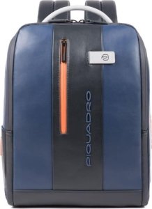 Piquadro Piquadro, Urban, Leather, Backpack, Blue/Grey, Laptop Compartiment, For Men, 31 x 41.5 x 12 cm For Men 1