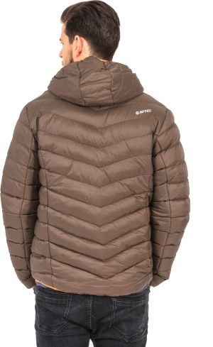 Kurtka męska Hi-Tec Kurtka puchowa męska Sorne Army/Pumpkin r. M 13