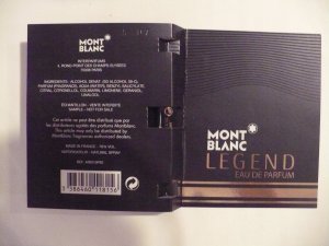 montblanc Montblanc, Legend, Eau De Parfum, For Men, 1.2 ml *Vial For Men 1