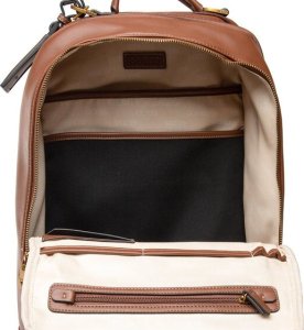Guess Guess, Scala, Synthetic Leather, Backpack, Brown, For Men, 27.5 x 42.5 x 13 cm For Men 3