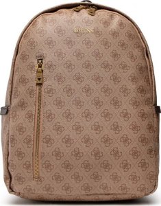 Guess Guess, Vezzola, Synthetic Leather, Backpack, Brown, 4G Logo, For Men, 21/32.5 x 39.5 x 15 cm For Men 1