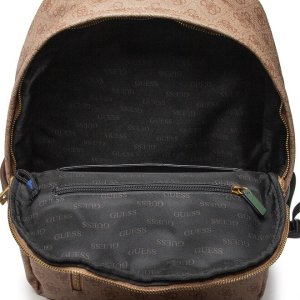 Guess Guess, Vezzola, Synthetic Leather, Backpack, Brown, 4G Logo, For Men, 21/32.5 x 39.5 x 15 cm For Men 3