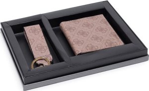 Guess , Vezzola, Synthetic Leather, Wallet, With 4G logo Keychain, GBOX SM BFLD W/CP&KRN, Beige, For Men For Men 3