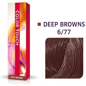 Wella Professionals Wella Professionals, Color Touch, Ammonia-Free, Semi-Permanent Hair Dye, 6/77 Deep Brown, 60 ml For Women 2