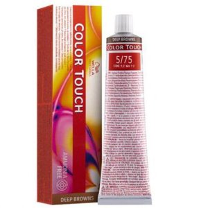 Wella Professionals Wella Professionals, Color Touch, Ammonia-Free, Semi-Permanent Hair Dye, 5/75 Light Chestnut Brown Mahogany, 60 ml For Women 2