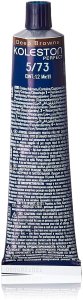Wella Professionals , Koleston Perfect, Permanent Hair Dye, 5/73 Light Brown Gold Brown, 60 ml For Women 2