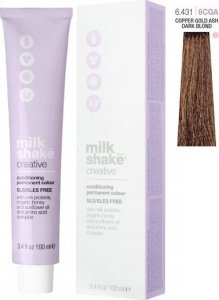 Milk Shake Milk Shake, Creative, SLS/SLES-Free, Permanent Hair Dye, 6.4316CGA Exotic Dark Blond, 100 ml For Women 1