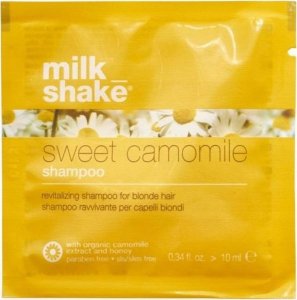 Milk Shake Sweet Camomile Szampon rumiankowy do włosów blond 10ml 1