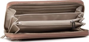 Guess Guess, Alby, Leather, Wallet, SLG Large Zip, Beige, For Women For Women 3