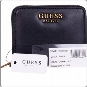 Guess , , Wallet, SLG Card, SWVB8500370, Black, For Women For Women 6