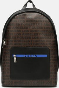 Guess Guess, Dan, Synthetic Leather, Backpack, Black/Brown, For Men For Men 5