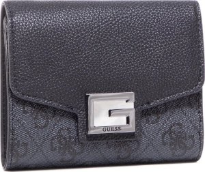 Guess Guess, Coal Valy, Polyester, Wallet, Small Trifold, Black, Gray, For Women For Women 1