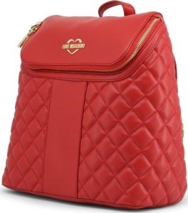 Moschino Moschino, Love, Synthetic Leather, Backpack, Red, Pockets 2, For Women For Women 2