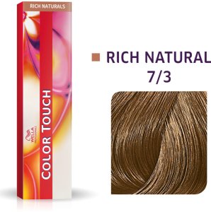Wella Professionals Wella Professionals, Color Touch, Ammonia-Free, Semi-Permanent Hair Dye, 7/3 Medium Blonde Chestnut Pearl, 60 ml For Women 2