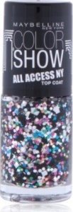 Maybelline  Maybelline, Color Show All Access, Top Coat, Nail Polish, Nr. 423, Broadway Lights, 7 ml For Women 1