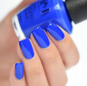 OPI Opi, Nail Lacquer, Nail Polish, HR N09, Ring In The Blue Year, 15 ml For Women 2