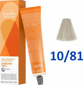 Londa Professional Londa Professional, Londacolor, Ammonia-Free, Demi-Permanent Hair Dye, 10/81 , 60 ml For Women 2