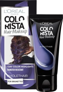 L’Oreal Paris L'Oreal Paris, Colorista Hair Makeup, Semi-Permanent Hair Dye,  #VIOLETHAIR, 30 ml For Women 1