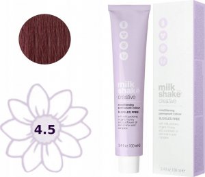 Milk Shake Milk Shake, Creative, SLS/SLES-Free, Permanent Hair Dye, 4.4314CGA Mahogany Medium Brown, 100 ml For Women 1