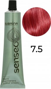 Subrina Professional , Senseo, Ammonia-Free, Demi-Permanent Hair Dye, 7/5 Medium Blond Intense Red, 60 ml For Women 2