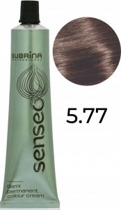 Subrina Professional , Senseo, Ammonia-Free, Demi-Permanent Hair Dye, 5/77 Light Chestnut Intensive Brown, 60 ml For Women 2