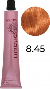Subrina Professional Subrina Professional, Unique, Permanent Hair Dye, 8/45 Gold Cooper, 100 ml For Women 2