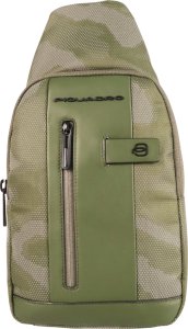 Piquadro Piquadro, Brief 2, Nylon, Backpack, Green, Laptop And iPad Compartment, For Men, 20 x 37.5 x 7.5 cm For Men 1