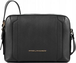 Piquadro Piquadro, Tracolla, Leather, Crossbody Bag, Black, 42022100, 17.5 x 26 x 9.5 cm, For Women For Women 1