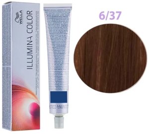Wella Professionals Wella Professionals, Illumina Color, Permanent Hair Dye, 6/37 Dark Blonde Golden Chestnut, 60 ml For Women 3