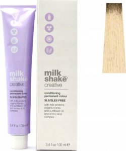 Milk Shake Milk Shake, Creative, SLS/SLES-Free, Permanent Hair Dye, 1010N Platinum Lightest Blond, 100 ml For Women 1
