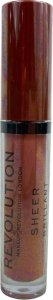 Makeup Revolution Makeup Revolution, Sheer Brillant, Vegan, Lip Gloss, 123, Brunch, 3.5 ml For Women 1