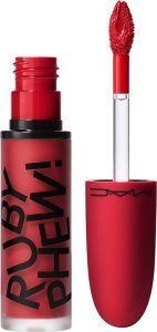 MAC MAC, Powder Kiss, Matte, Liquid Lipstick, Ruby Boo Red, 5 ml For Women 1