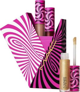 MAC Tiny Tricks Set MAC: Lipglass, Lip Gloss, Optical Delusion, 2.4 g + Lipglass, Lip Gloss, Tiktalk of the Town, 2.4 g + Lipglass, Lip Gloss, Gilty of Trickery, 2.4 g For Women 3