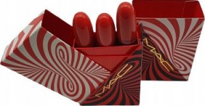 MAC Tiny Tricks Set MAC: Mini, Cream Lipstick, Awespicious, 1.7 g +  + Mini, Matte, Cream Lipstick, Sleight Of Grand, 1.8, g *Miniature For Women 6