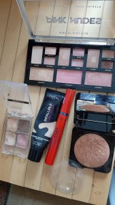 ProFusion Profusion, Mini Artistry, Eyeshadow Palette, Pink Nudes, 1.5 g 2