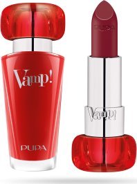 Pupa Pupa, Vamp!, Paraben-Free, Volume, Cream Lipstick, 300, Scarlet Bordeaux, 3.5 g For Women 1