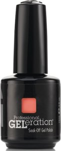 Jessica Jessica, Geleration Colours, Semi-Permanent Nail Polish, GEL-1014, Pucker Up, 15 ml For Women 1