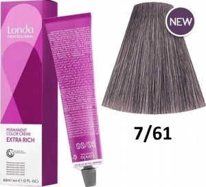 Londa Professional Farba Londacolor, Permanent Hair Dye, 7/61 , 60 ml 1