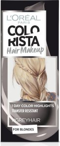 L’Oreal Paris L'Oreal Paris, Colorista Hair Makeup, Semi-Permanent Hair Dye,  #GREYHAIR, 30 ml For Women 1