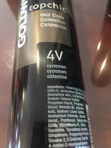 Goldwell Goldwell, TopChic, Permanent Hair Dye, 4V , 250 ml Unisex 2