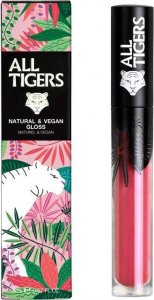 All Tigers All Tigers, Natural & Vegan, Natural, Shining, Lip Gloss, 601, Silence The Critics, 8 ml For Women 1