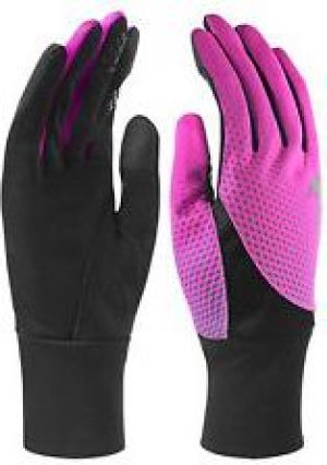 Nike Rękawiczki damskie Dri-fit Tailwind Run Gloves Pink Pow/black r. M 2