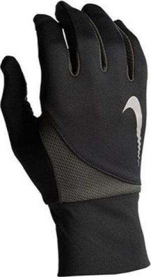 Nike Rękawiczki damskie Dri-fit Tailwind Run Gloves Black/Cool Grey r. S 1