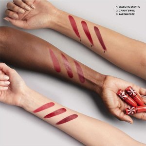 MAC Tiny Tricks Set MAC: Mini, Matte, Cream Lipstick, Awe-Spicious, 1.8, g *Miniature + Mini, Matte, Cream Lipstick, Snappy-Go-Lucky, 1.8, g *Miniature + Mini, Matte, Cream Lipstick, Sleight Of Grand, 1.8, g *Miniature For Women 2