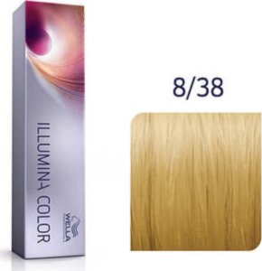 Wella Professionals Wella Professionals, Illumina Color, Permanent Hair Dye, 8/38 Light Blonde Golden Blue, 60 ml For Women 3