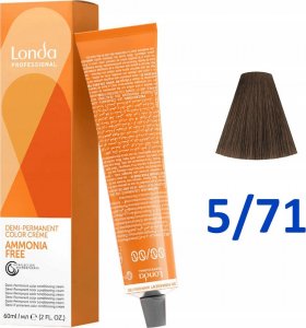 Londa Professional Londa Professional, Londacolor, Ammonia-Free, Demi-Permanent Hair Dye, 5/71 , 60 ml For Women 2