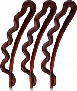 Invisibobble InvisiBobble, Waves, Hair Clip, Pretty Dark, 3 pcs For Women 3