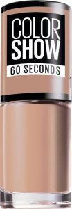 Maybelline  Maybelline, Color Show 60 Seconds, Nail Polish, Nr. 1, Go Bare, 7 ml For Women 1