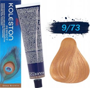 Wella Professionals Wella Professionals, Koleston Perfect, Permanent Hair Dye, 9/73 Bright Blond Golden Chestnut, 60 ml For Women 1